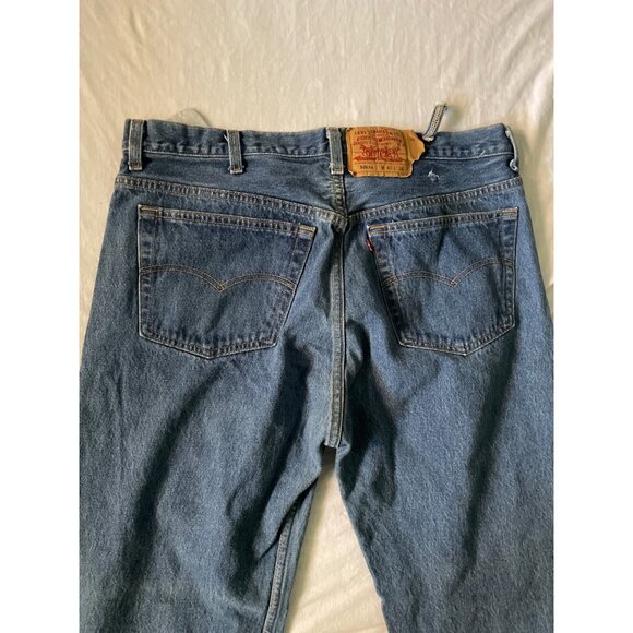 Levis 501XX Original Fit 90's Mens Jeans W40 L36 100% Cotton Blue Denim USA - Picture 2 of 11